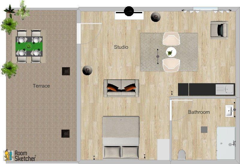 Apartments Zamicka Брела Екстер'єр фото